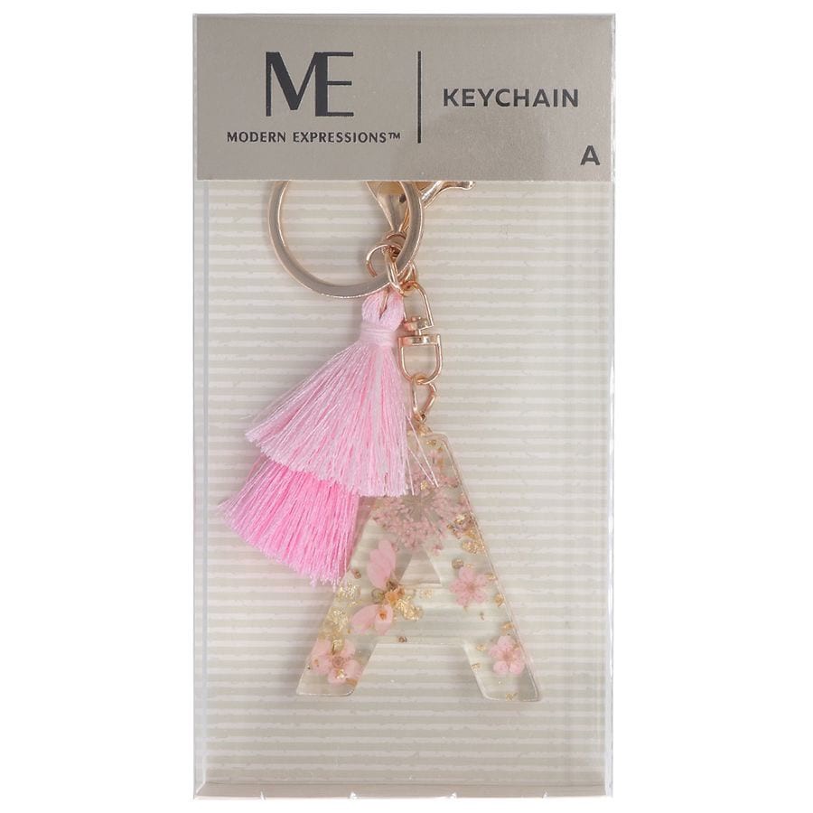 slide 1 of 1, Modern Expressions Monogram Keychain A, 1 ct