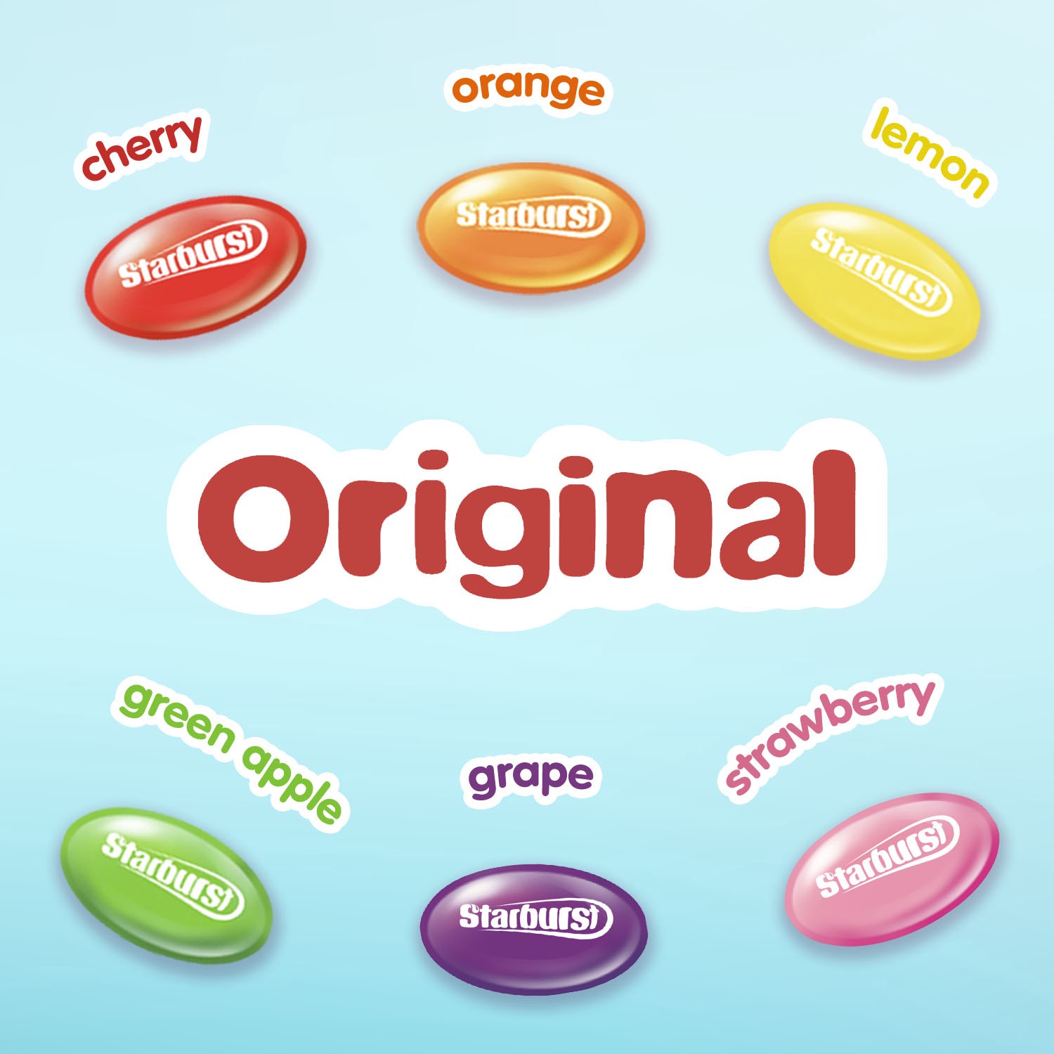 slide 6 of 8, STARBURST Original Jelly Beans Chewy Candy, Share Size, 3.6 oz Bag, 3.6 oz