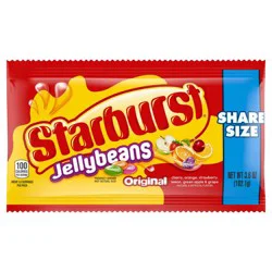 STARBURST Original Jelly Beans Chewy Candy, Share Size, 3.6 oz Bag