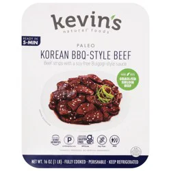 Kevin's Paleo Korean Bbq-Style Beef Fully Cooked Entree