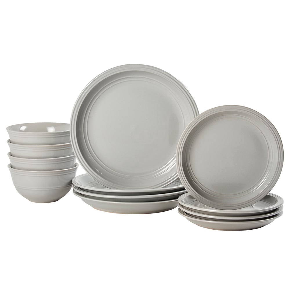 slide 1 of 5, Dash Of That Grace Dinnerware Set, 12 ct