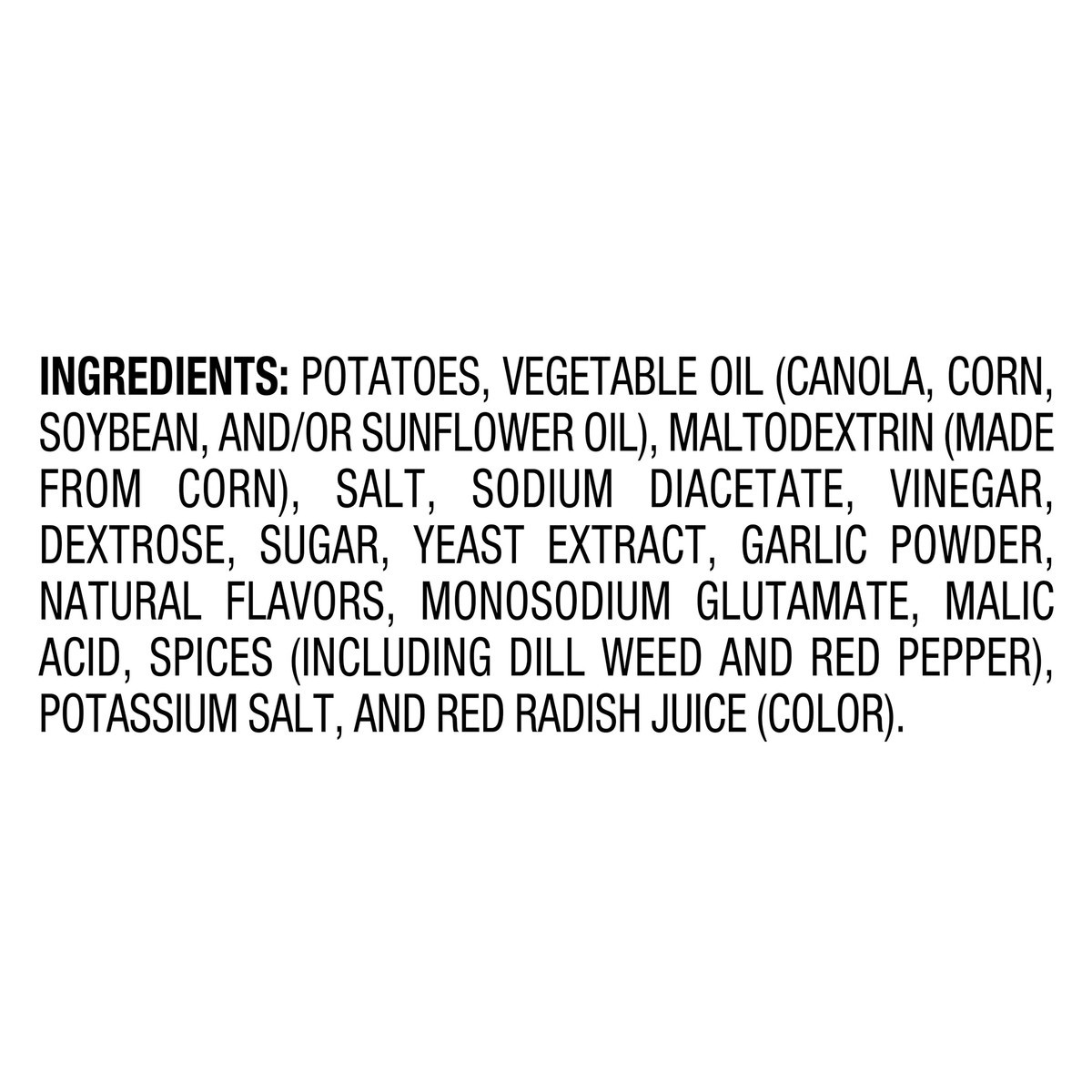 slide 3 of 7, Ruffles Potato Chips, Spicy Dill Pickle, 8 oz