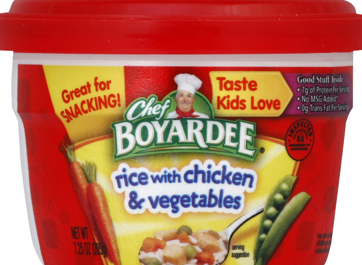 slide 6 of 7, Chef Boyardee Rice with Chicken & Vegetables, 7.25 Oz., 7.25 oz