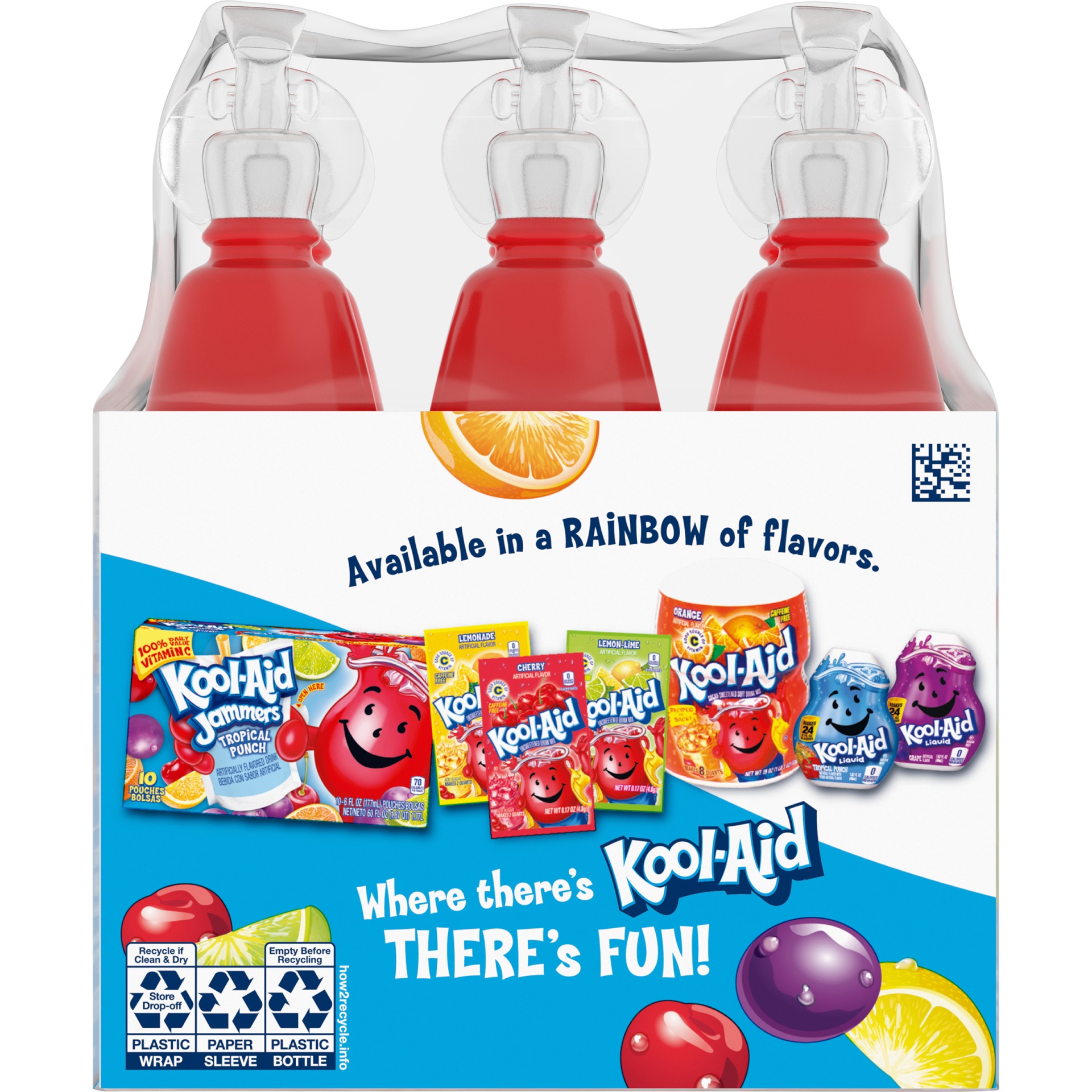 slide 5 of 7, Kool-Aid Bursts Tropical Punch Zero Sugar Artificially Flavored Soft Drink Pack, 6 ct