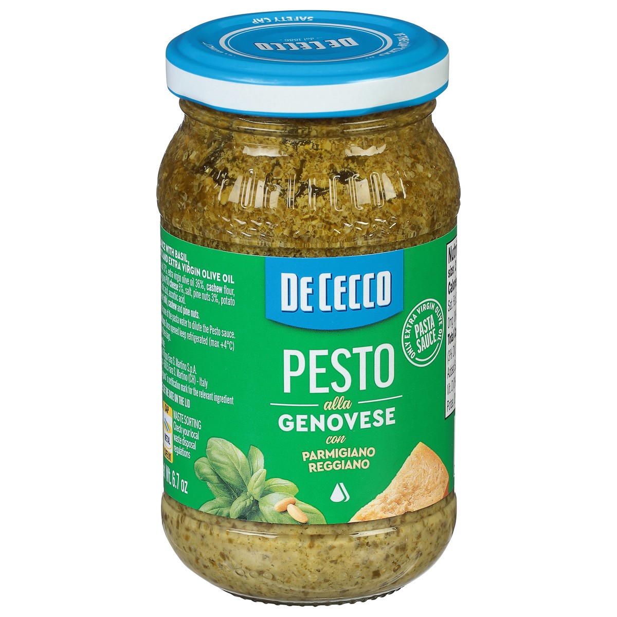 slide 4 of 9, De Cecco Genovese Pesto 6.7 oz, 6.7 oz