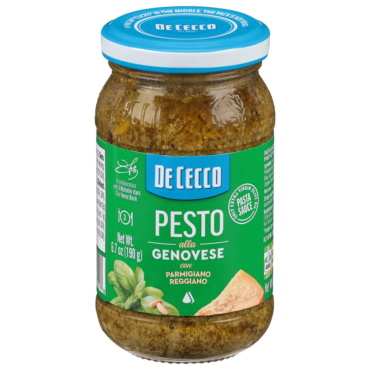 slide 1 of 9, De Cecco Genovese Pesto 6.7 oz, 6.7 oz