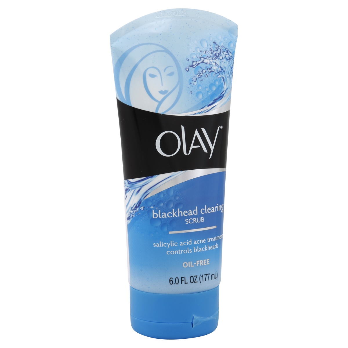 slide 1 of 1, Olay Blackhead Clearing Scrub 6 oz, 6 oz