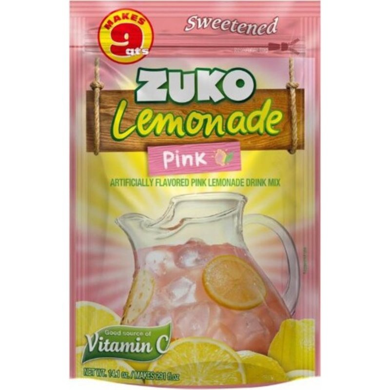 slide 1 of 1, Zuko Pink Lemonade Family Pack Drink Mix - 14.1 oz, 14.1 oz