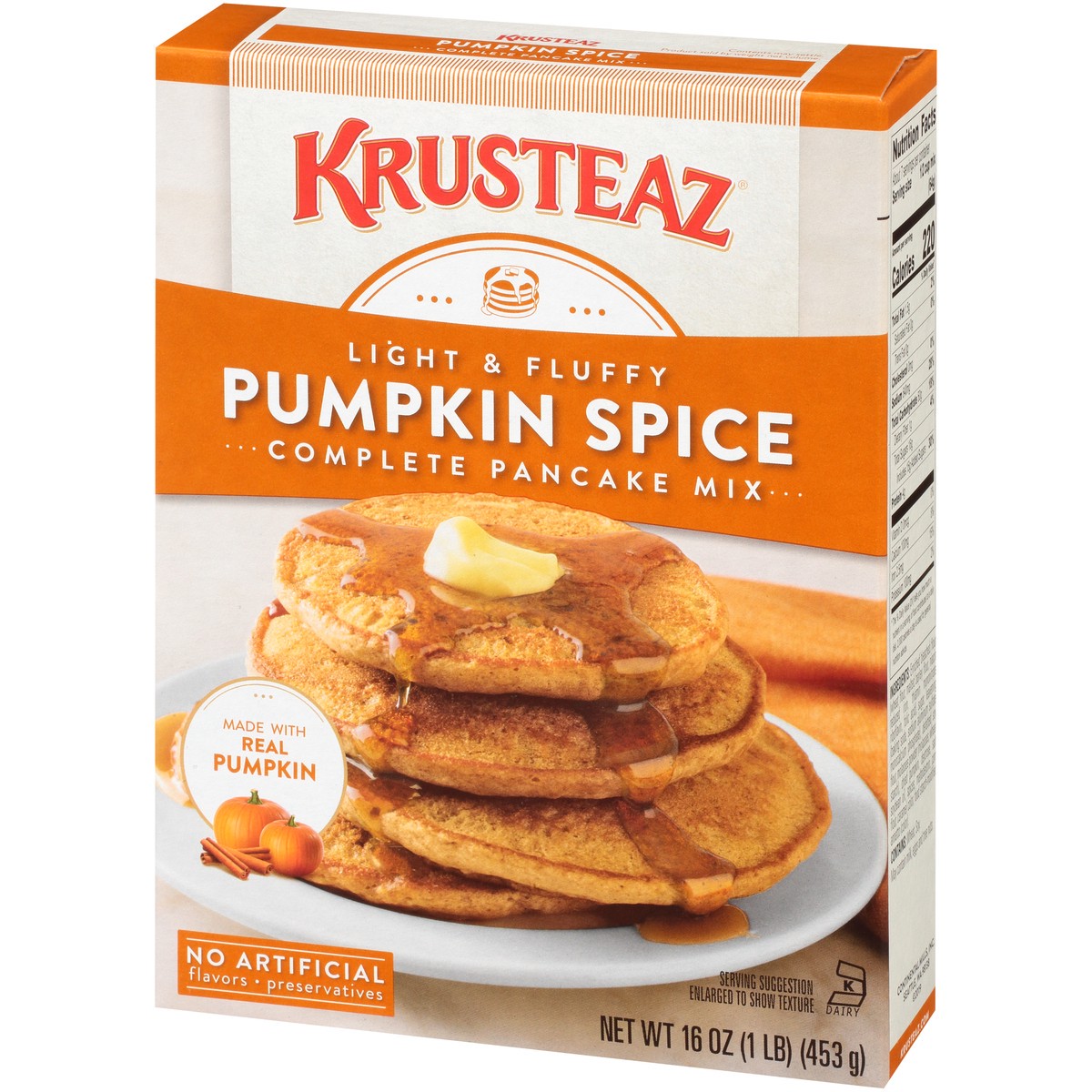 slide 5 of 6, Krusteaz Pancake Mix, 16 oz