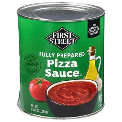 First Street Fs Fully Prepared Pizza Sauce W/ Spices