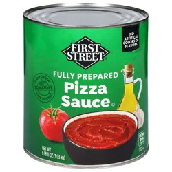 First Street Fs Fully Prepared Pizza Sauce W/ Spices