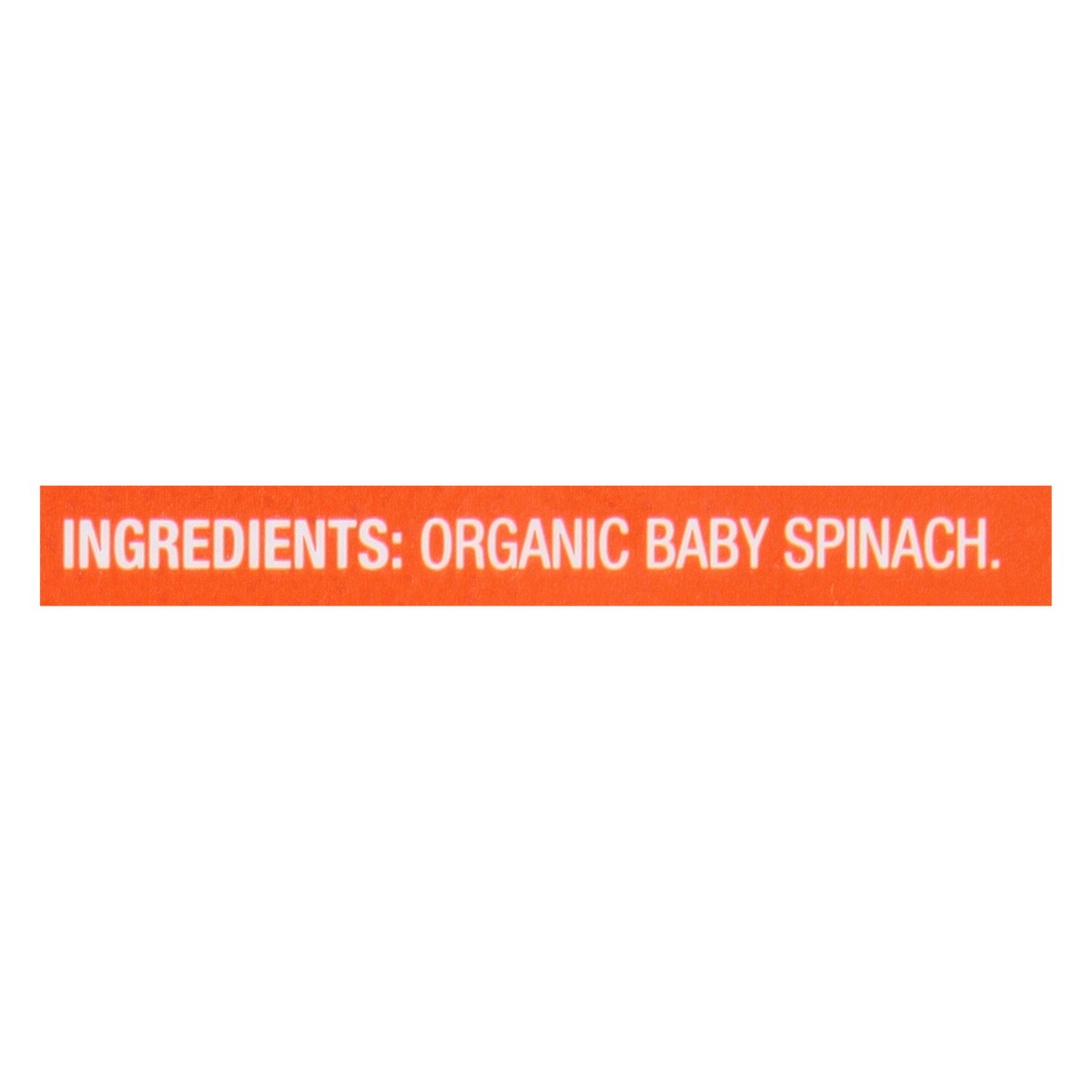 slide 12 of 12, O Organics Organic Baby Spinach, 5 oz