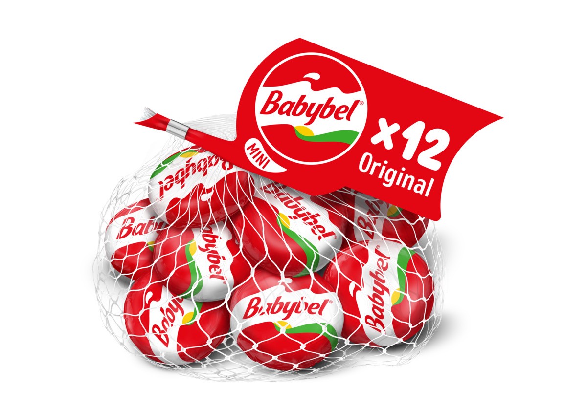 slide 1 of 9, Mini Babybel Original Semisoft Cheese, 12 ct