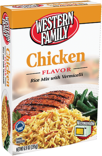 slide 1 of 1, Western Family Chic Rice Mix, 6.9 oz