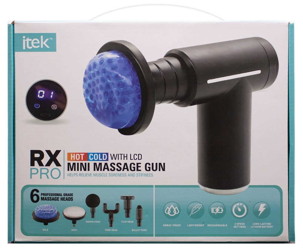 slide 1 of 1, Itek Mni Hot & Cold Massage Gun, 1 ct