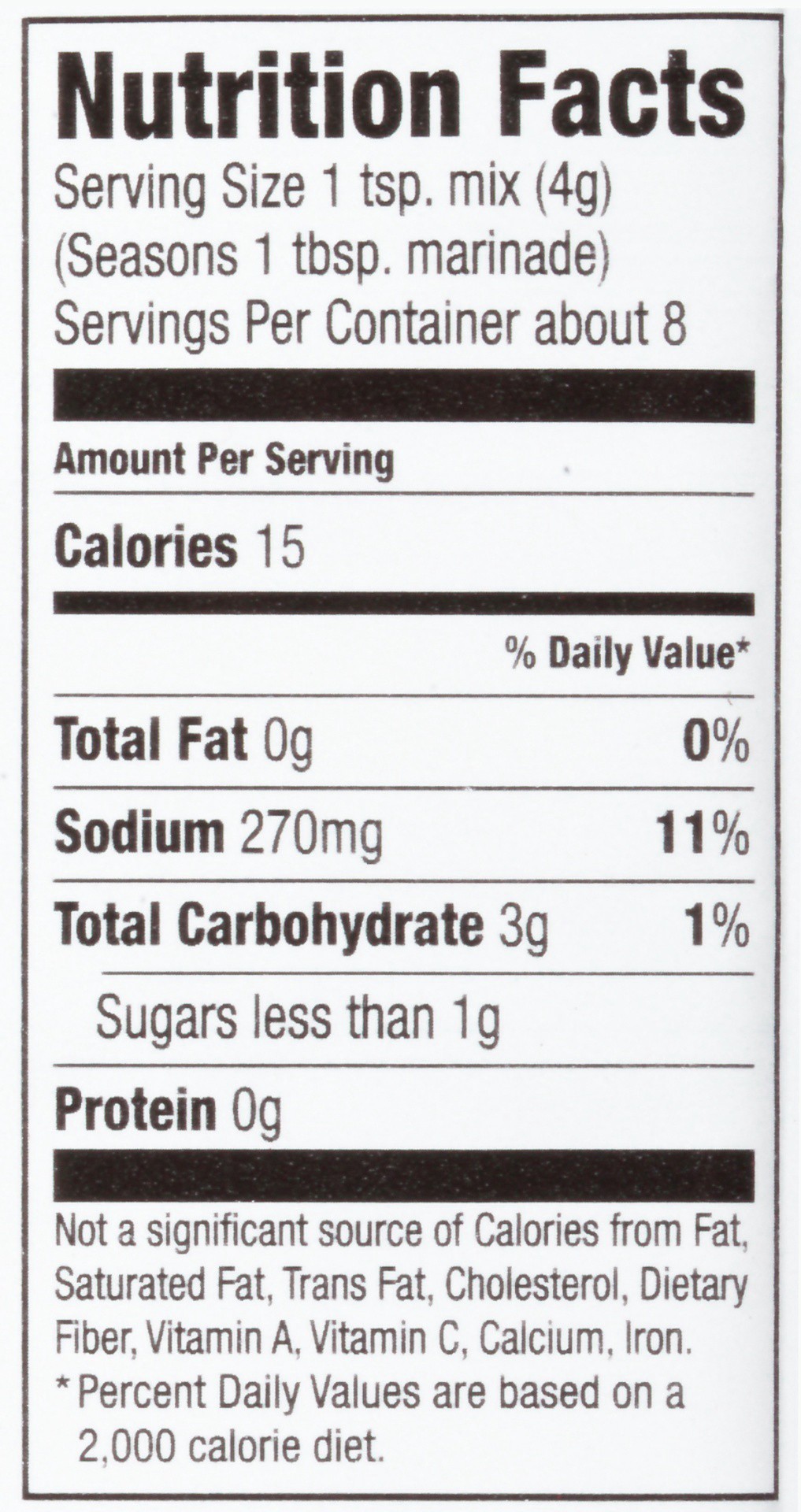 slide 6 of 6, McCormick Meat Marinade Seasoning Mix, 1.12 oz