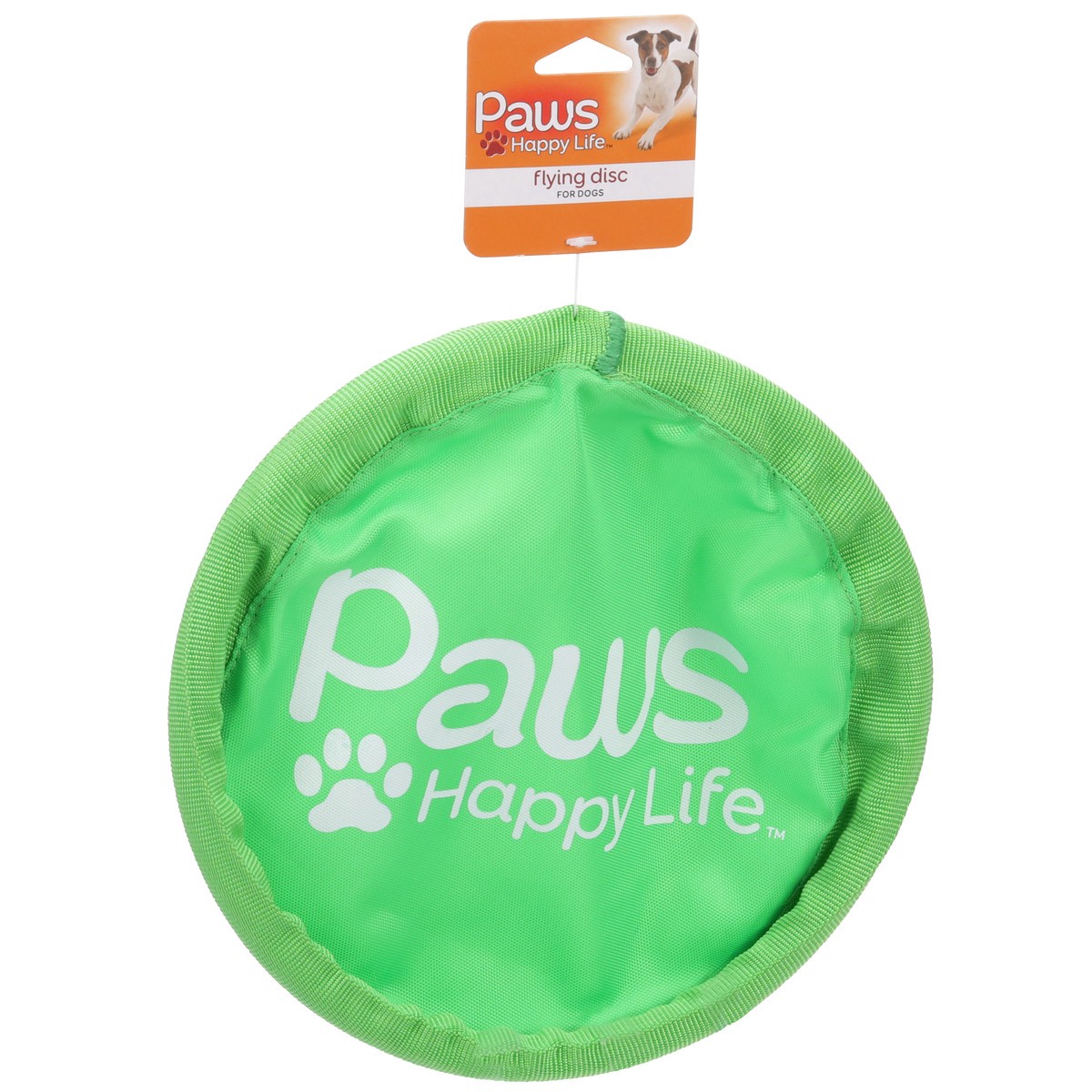 slide 3 of 8, Paws Happy Life Flying Disc For Dogs, 1 ct