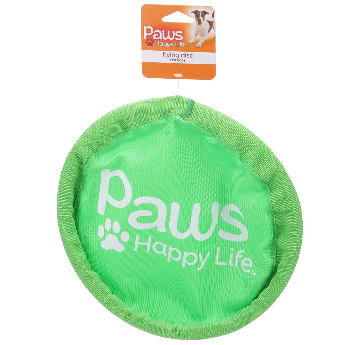 slide 4 of 8, Paws Happy Life Flying Disc For Dogs, 1 ct