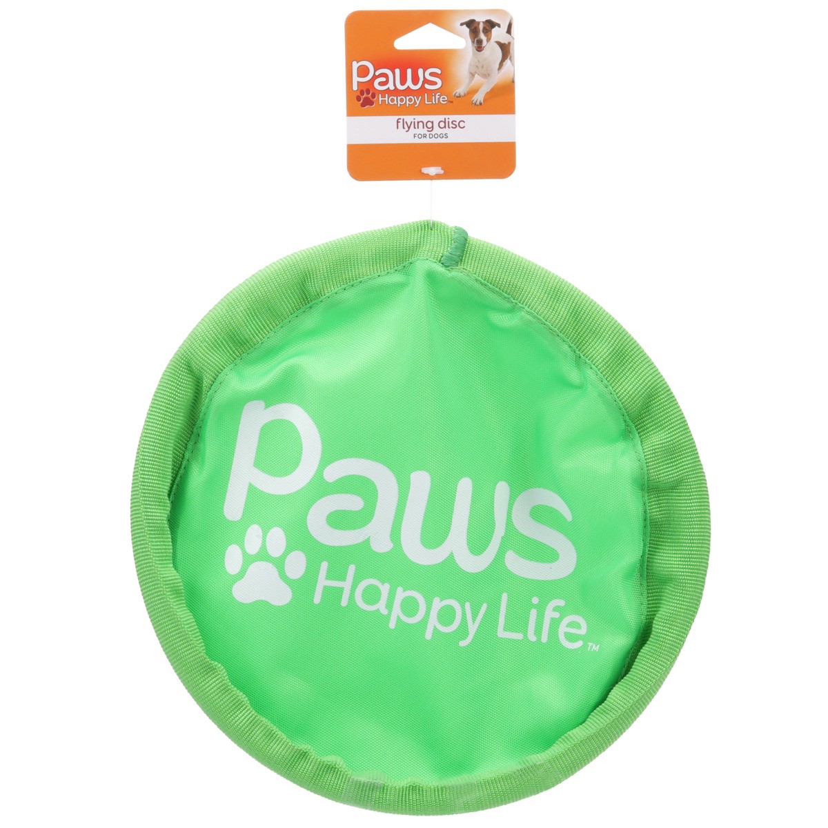 slide 6 of 8, Paws Happy Life Flying Disc For Dogs, 1 ct