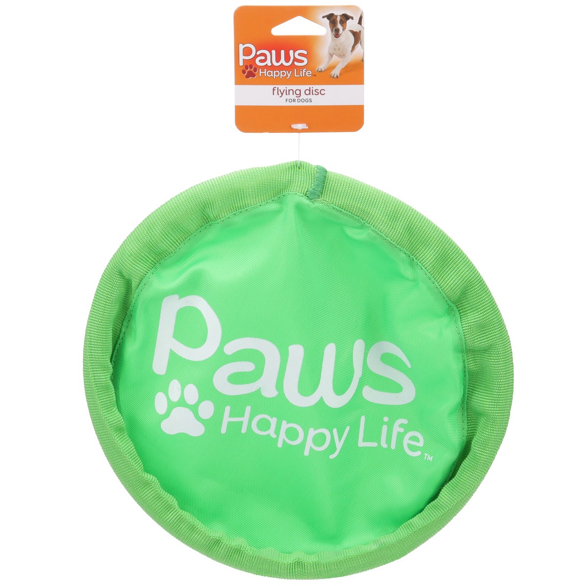 slide 1 of 8, Paws Happy Life Flying Disc For Dogs, 1 ct