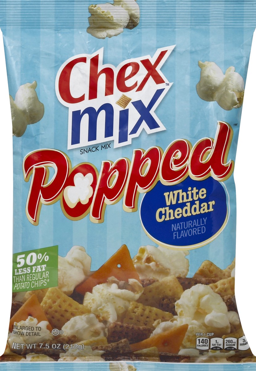 slide 5 of 6, Chex Snack Mix, White Cheddar, 7.5 oz