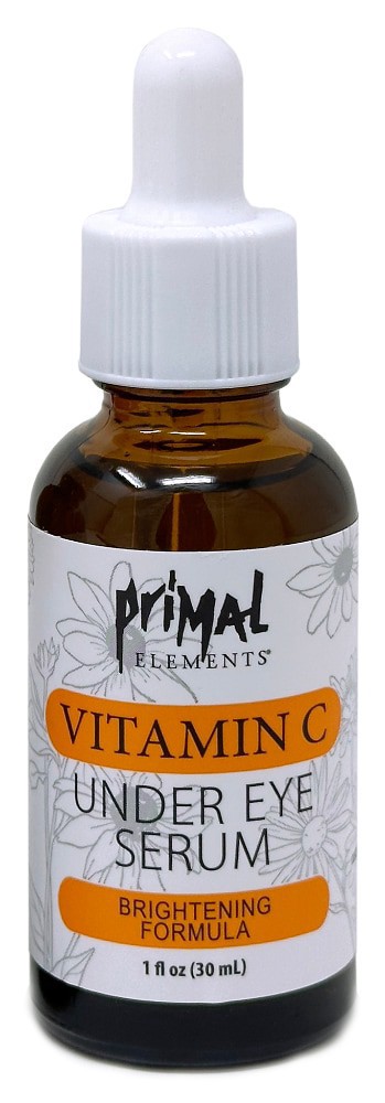 slide 2 of 4, Primal Elements Vitamin C Brightening Under Eye Serum, 1 fl oz