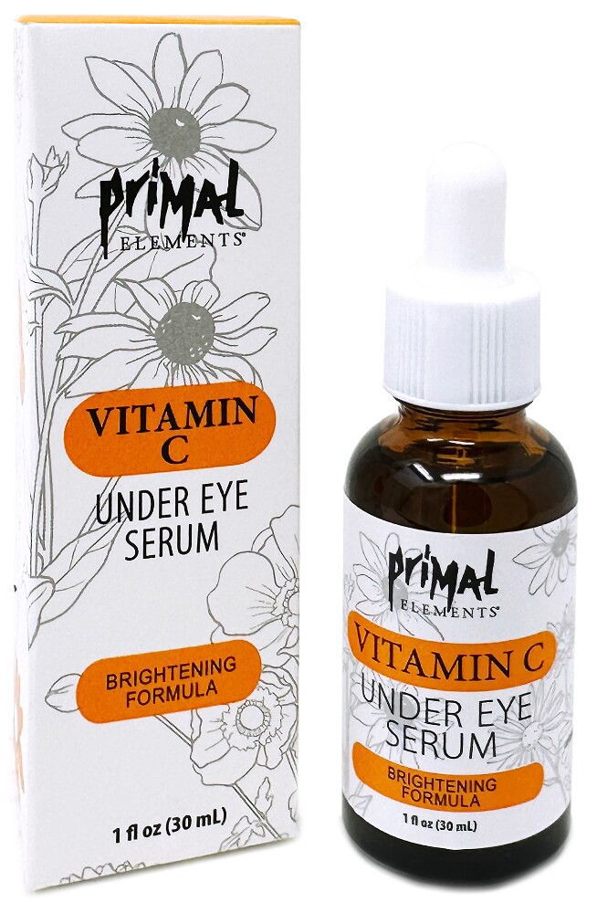 slide 4 of 4, Primal Elements Vitamin C Brightening Under Eye Serum, 1 fl oz
