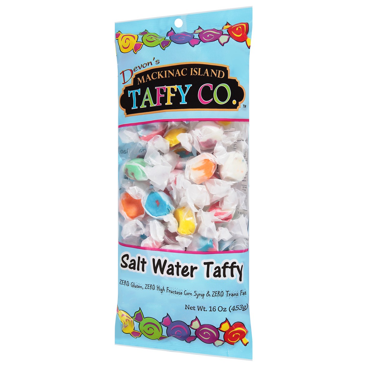 slide 6 of 9, Devon's Mackinac Island Taffy Co. Salt Water Taffy 16 oz, 1 lb