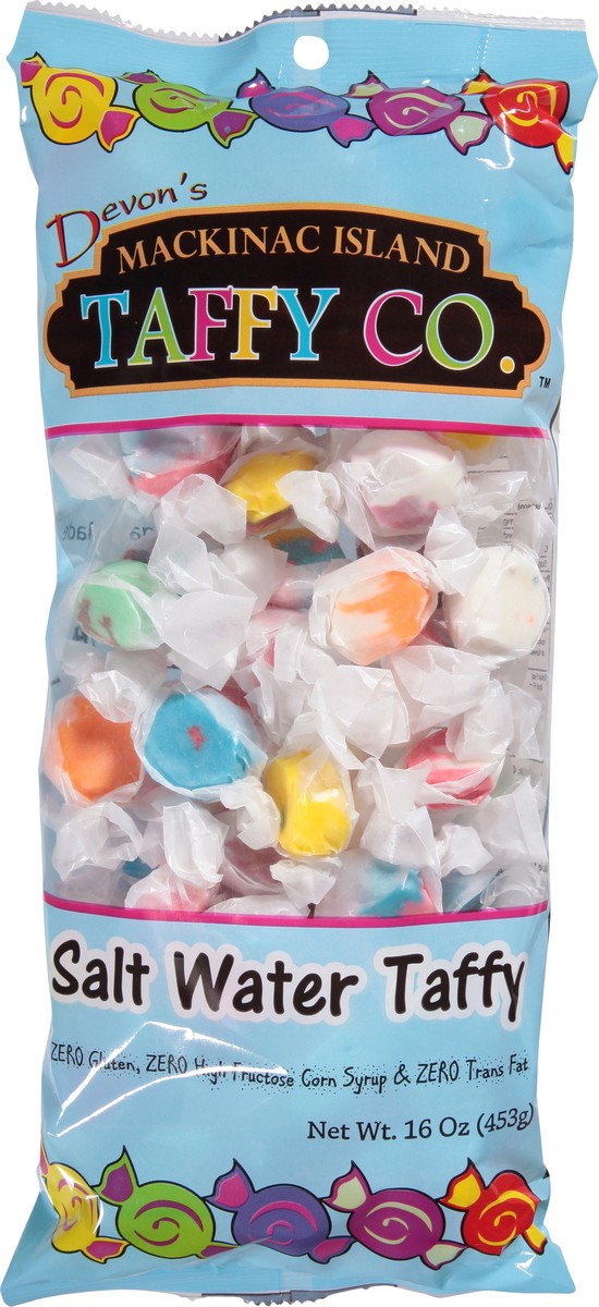 slide 8 of 9, Devon's Mackinac Island Taffy Co. Salt Water Taffy 16 oz, 1 lb