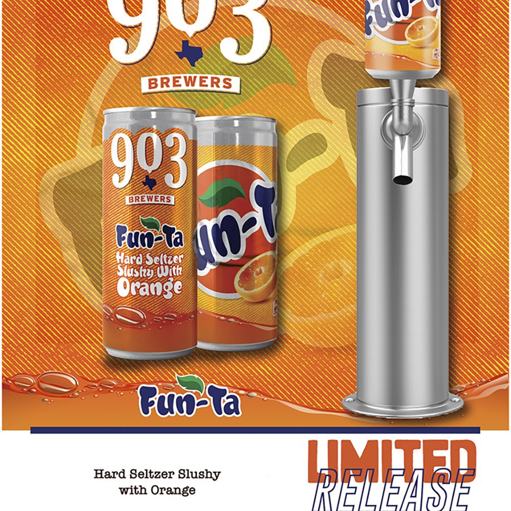 slide 1 of 1, 903 Brewers Fun-Ta Seltzer Slushy, 12 oz