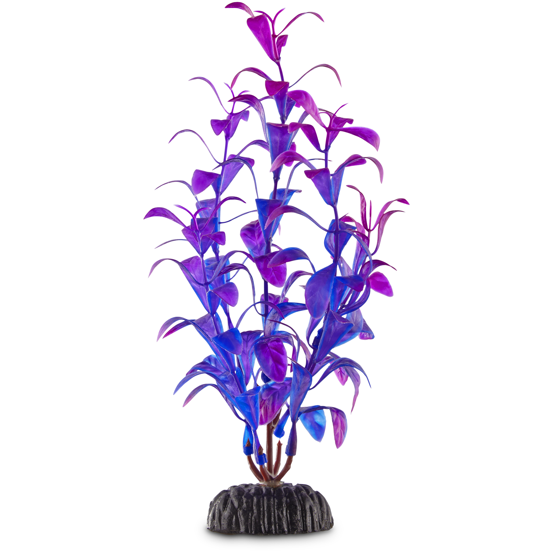 slide 1 of 1, Imagitarium Purple & Blue Foreground Aquarium Plant, MED