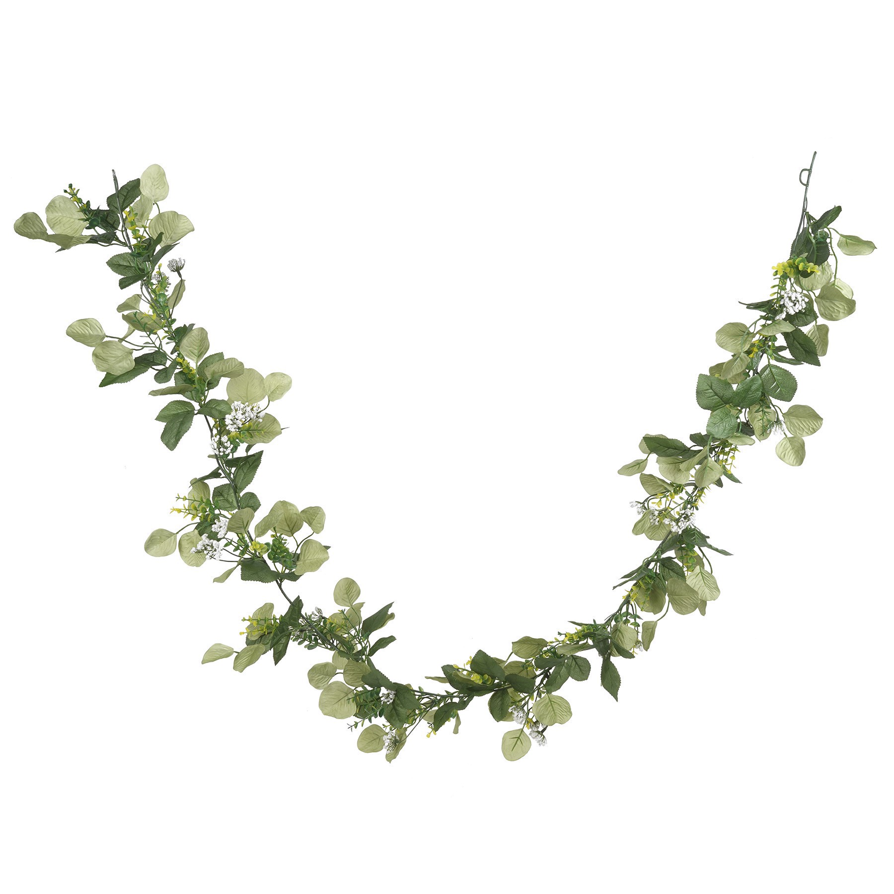 slide 3 of 5, 6ft. Baby's Breath Garland By Ashland, 6 ft