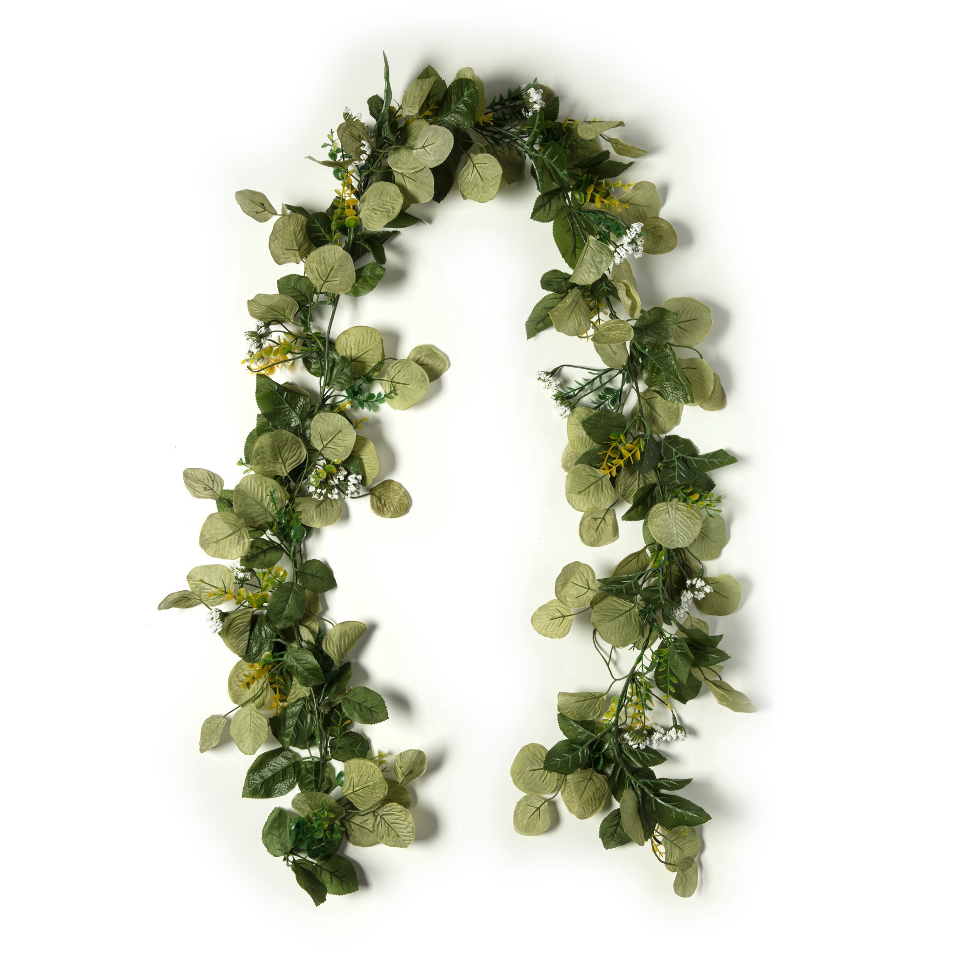 slide 5 of 5, 6ft. Baby's Breath Garland By Ashland, 6 ft