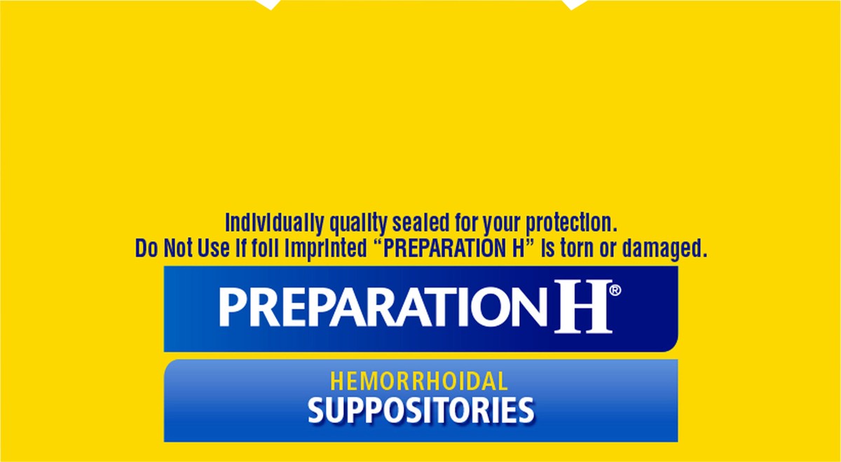 slide 5 of 13, PREPARATION H Hemorrhoid Symptom Treatment Suppositories (Cocoa Butter), Burning, Itching and Discomfort Relief (24 Count), 24 ct