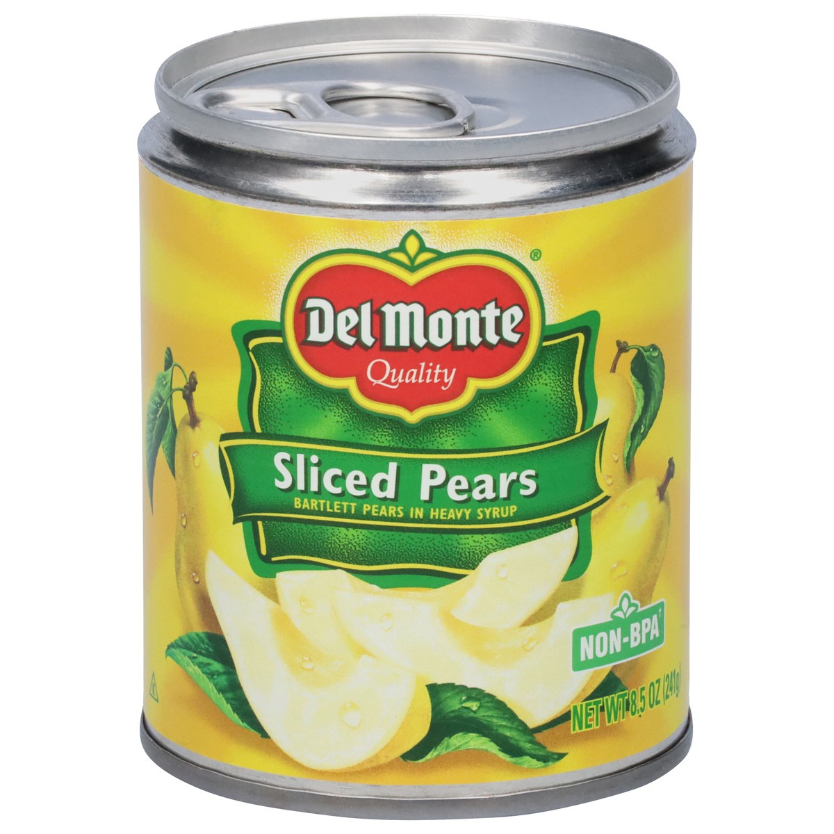 slide 1 of 9, Del Monte Sliced Pears 8.5 oz, 8.5 oz