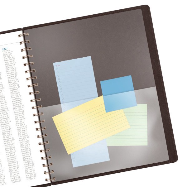 slide 8 of 8, 2024-2025 At-A-Glance Signature Collection Academic Weekly/Monthly Planner, 8-1/2"" X 11"", Brown, July To July, Yp905A09, 1 ct