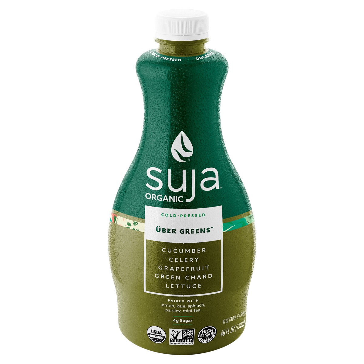 slide 1 of 9, Suja Organic Vegan Uber Greens - 46 fl oz, 