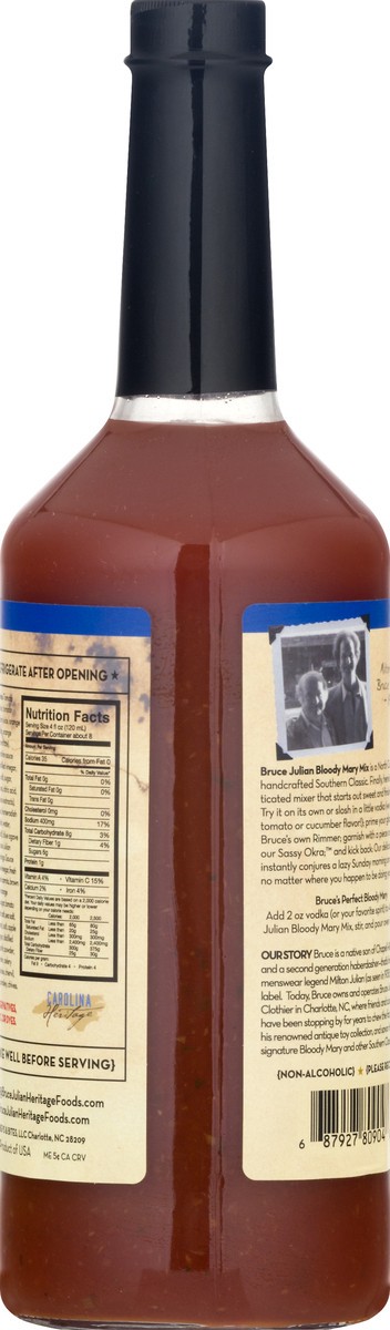 slide 13 of 13, Bruce Julian Gluten Free Bloody Mary Mix - 32 oz, 32 oz