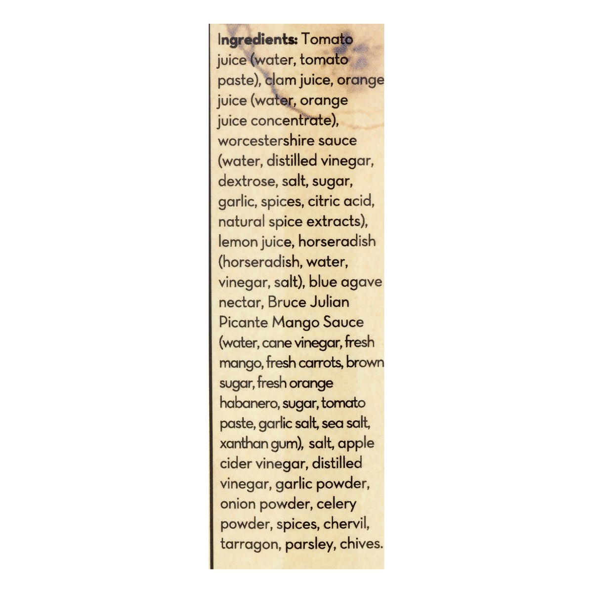 slide 10 of 13, Bruce Julian Gluten Free Bloody Mary Mix - 32 oz, 32 oz