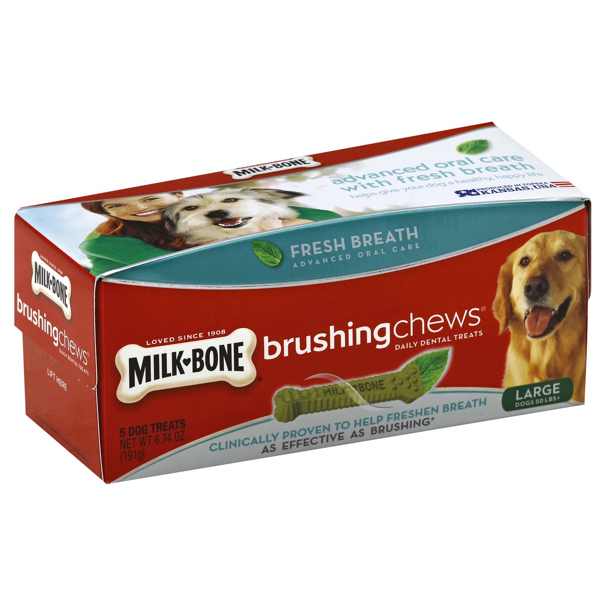 slide 3 of 10, Milk-Bone Dental Treats 5 ea, 5 ct