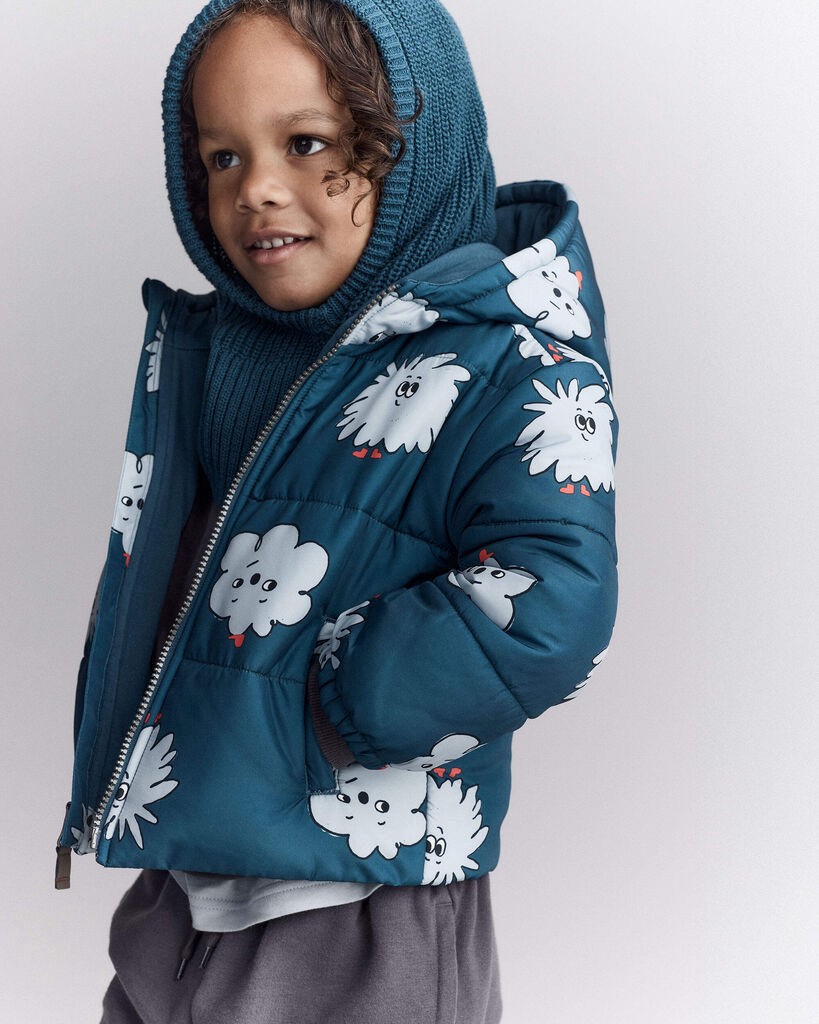 slide 2 of 6, Otteravenue Toddler Balaclava - Deep Teal Deep Teal 5T-6, 1 ct