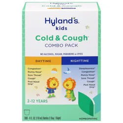 Hyland's 4Kids Day & Night Value Pack Cold 'N Cough Relief 2-4 fl oz Bottles