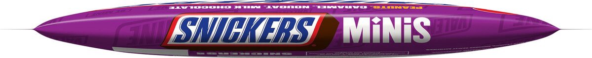 slide 3 of 8, SNICKERS Minis Valentine's Day Chocolate Candy Bars, 10.48 Oz Bag 8 oz, 10.48 oz