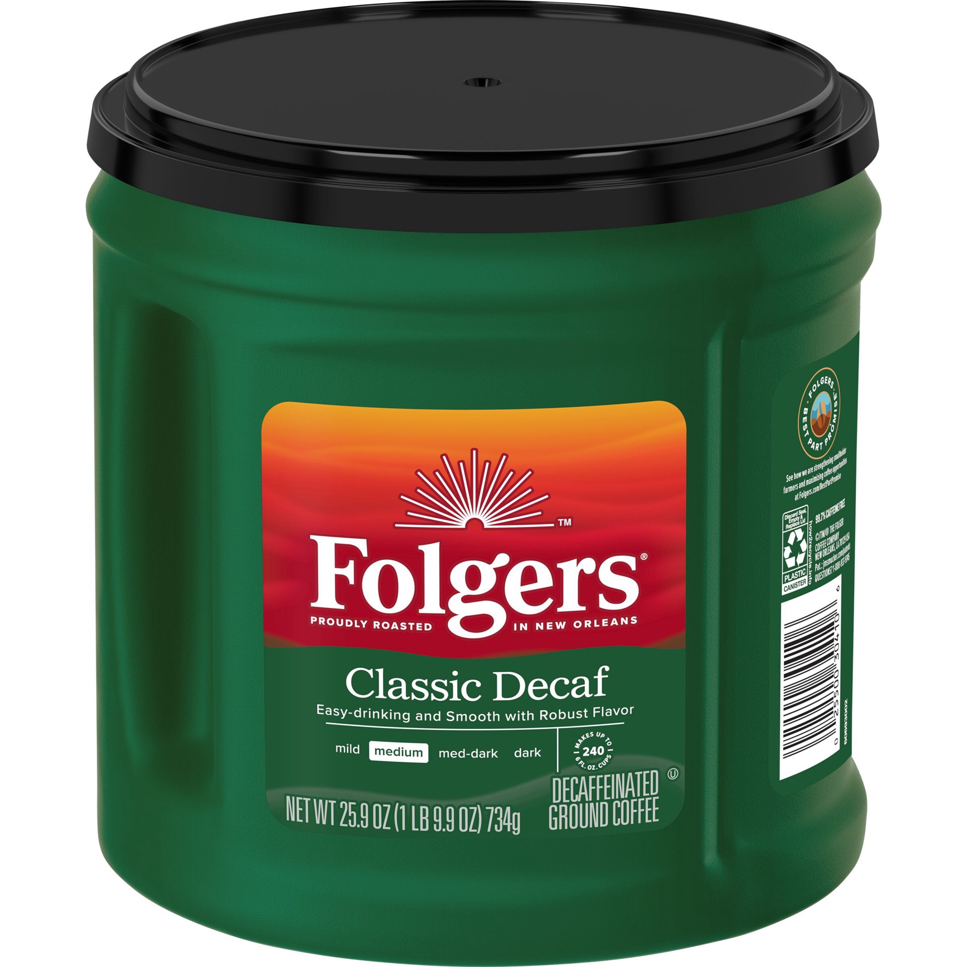 slide 4 of 5, Folgers Coffee, 25.9 oz