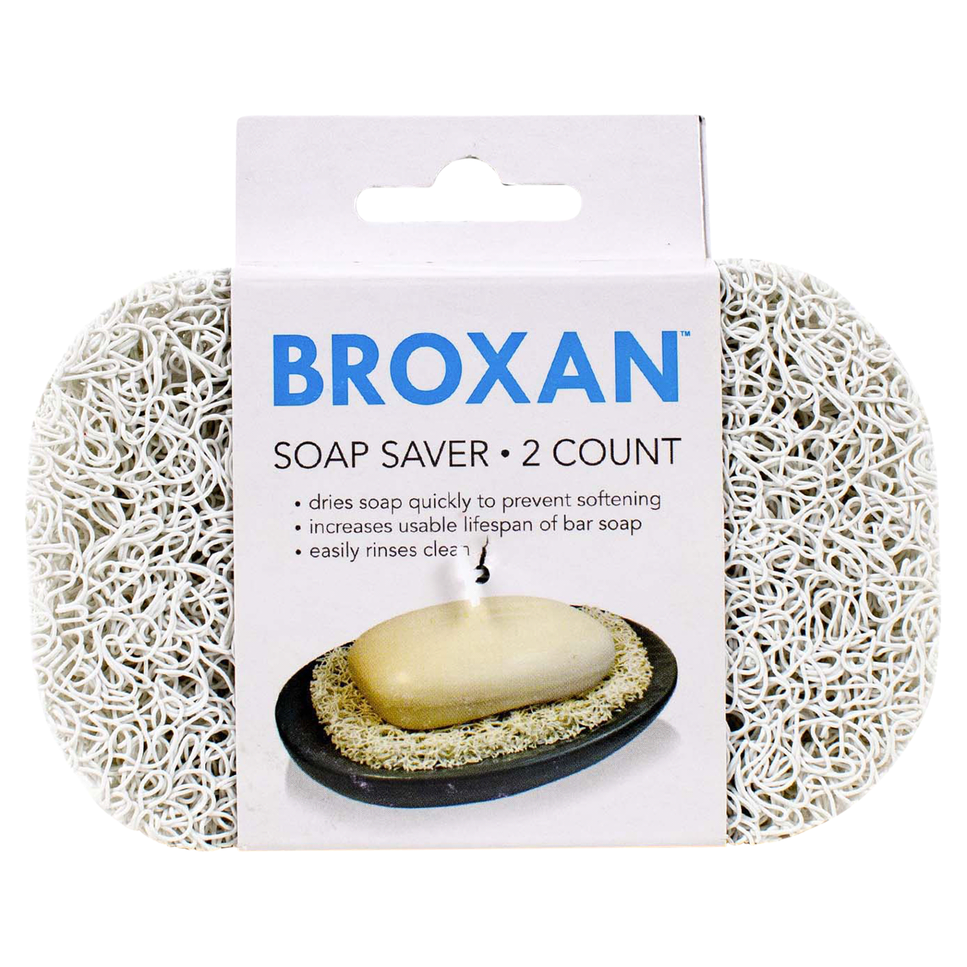 slide 1 of 1, Broxan Soap Saver, 2 ct