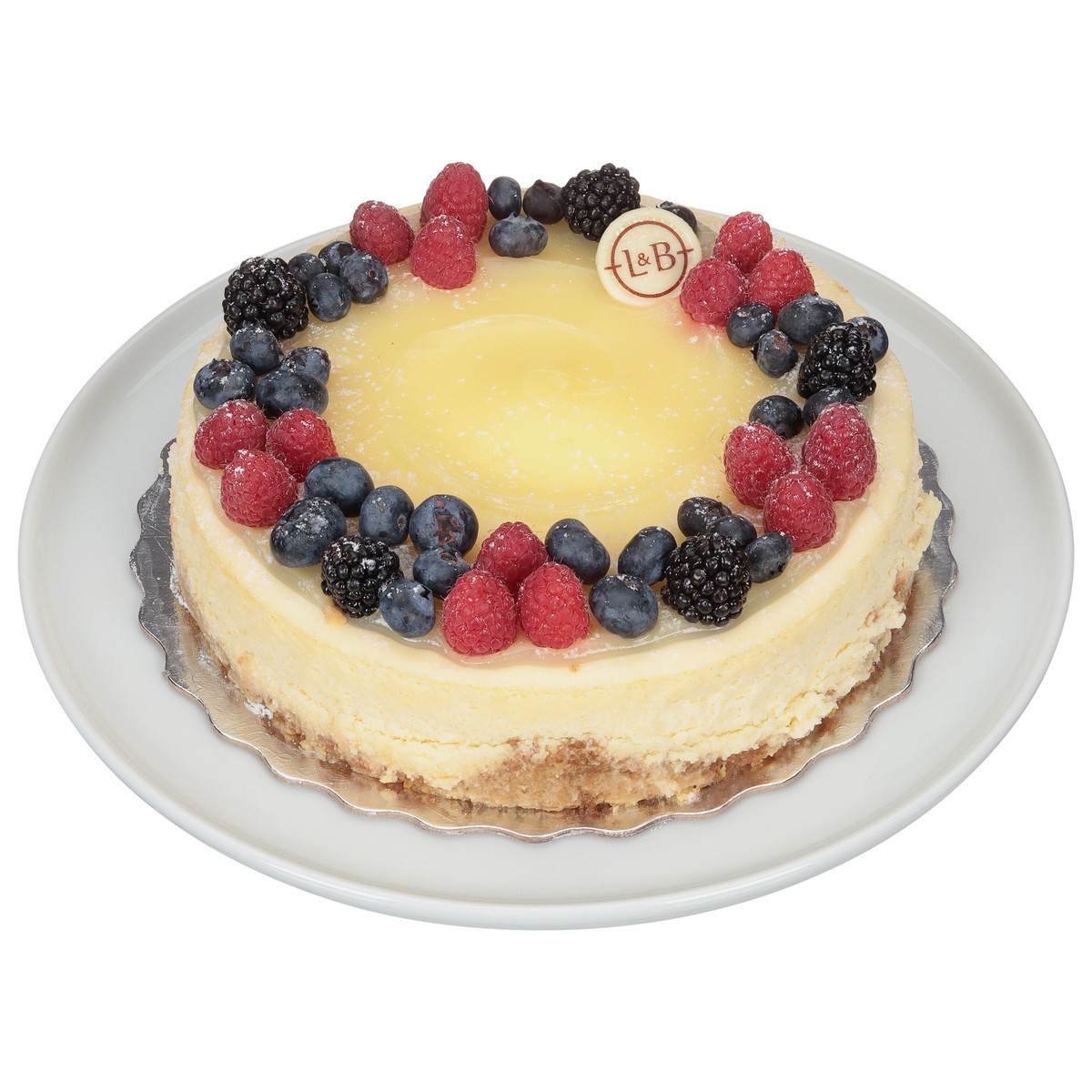 slide 4 of 9, Lunds & Byerlys 8 Inch Lemon Berry Cheesecake 1 ea, 1 ct