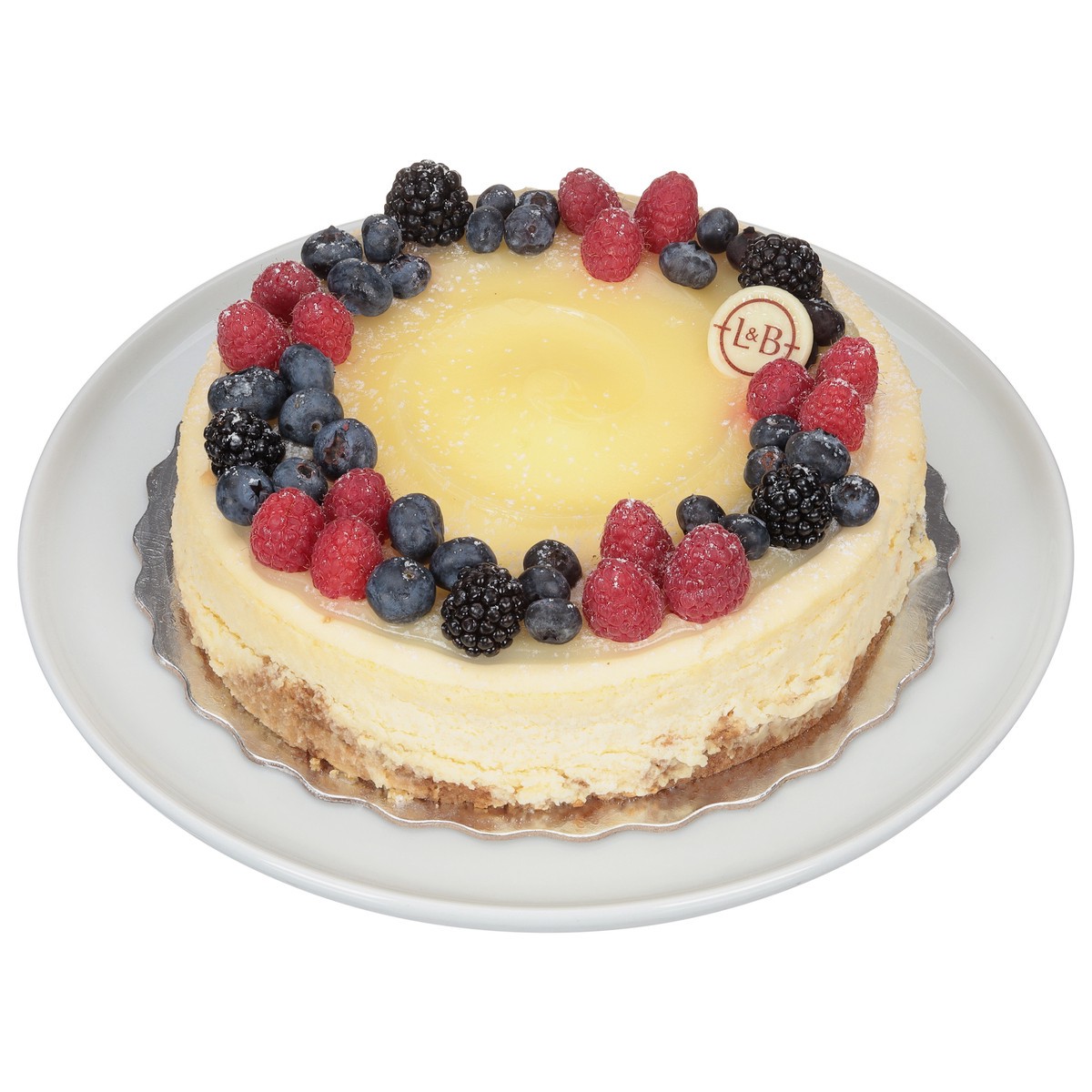 slide 8 of 9, Lunds & Byerlys 8 Inch Lemon Berry Cheesecake 1 ea, 1 ct