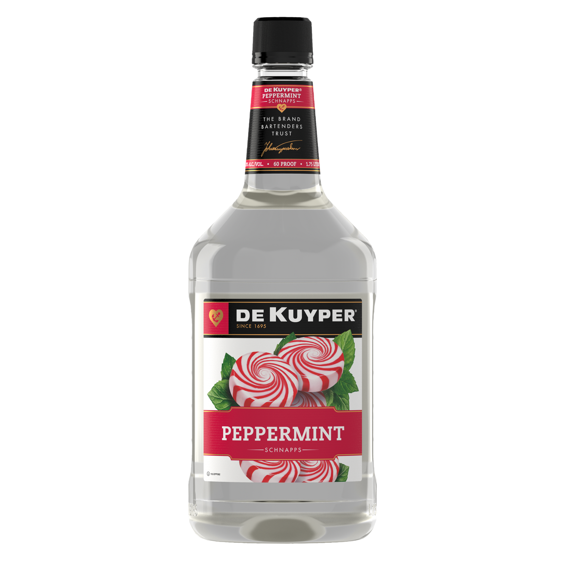 slide 2 of 2, DeKuyper Dekuyper Pepermint Schnapps Pet, 1.75 liter