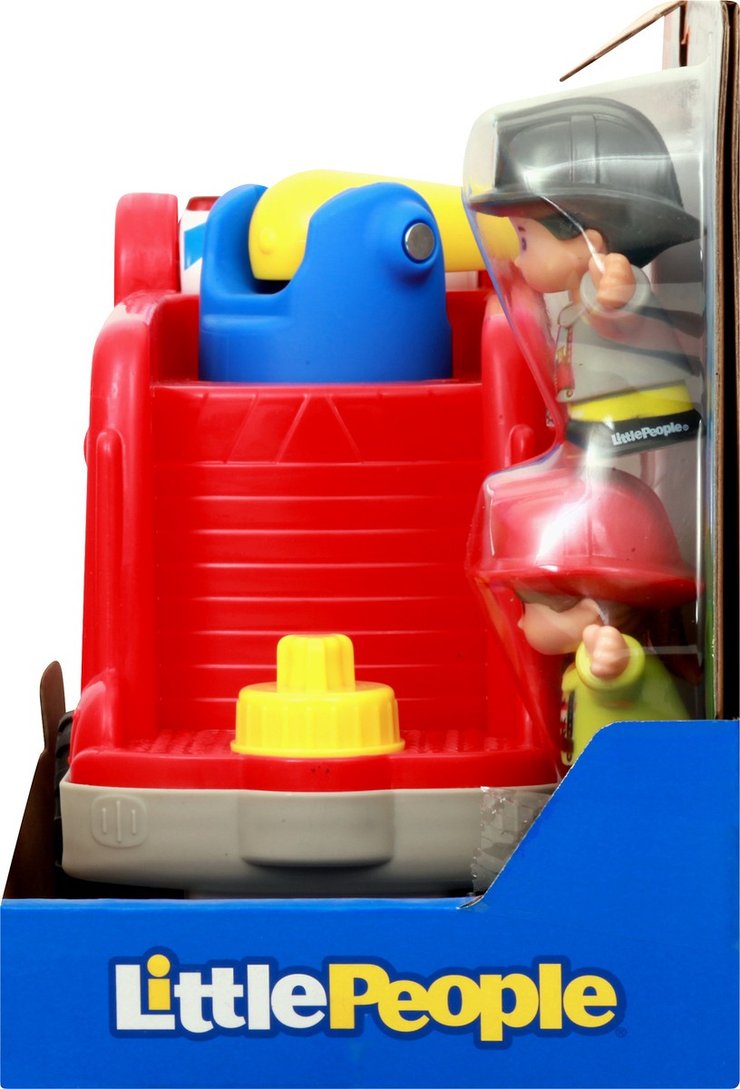 slide 3 of 9, Fisher-Price Little People 1-5 Toddler to Preschool Helping Others Fire Truck 1 ea, 1 ct