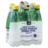 slide 1 of 1, Signature Select Mineral Water Sparkling Italian Lemon Shrink Wrapper, 6 ct; 16.9 fl oz